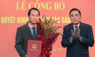 Bổ nhiệm Cục trưởng Cục Bảo tồn thiên nhiên và Đa dạng sinh học